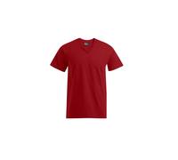 V-neck T-shirt Promodoro Premium Rouge 5XL