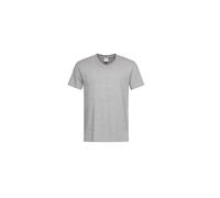 Stedman Apparel T-Shirt Classic-T V-Neck ST2300 - Regular Fit Short Sleeve - Grey Heather XX-Large