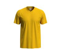 V-neck T-shirt Stedman Classic Jaune XL