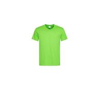 Stedman Apparel Men's Classic-T V-neck/ST2300 T-Shirt, Kiwi Green, X-Large