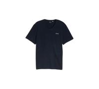 V-neck T-shirt Tom Tailor Bleu M