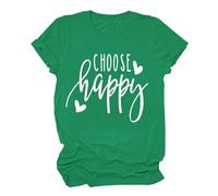 V Neck T Shirts for Women UK Women's Yoga Gym Workout Top Loose Fit, Quick Dry Sports Top Running Sports T-Shirt, Baggy Yoga Top T-Shirts for Women Long Sleeve Gym Tops for Women UK Tees Green