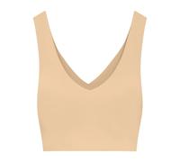 V-neck women's bra Bye Bra Beige 2XL
