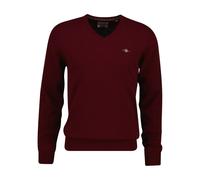V-Neck Wool Sweater Gant Rouge S