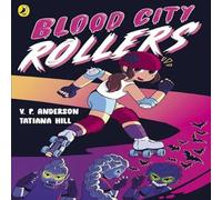 V.P. Anderson Blood City Rollers Paperback Book V.P. Anderson Multicolor