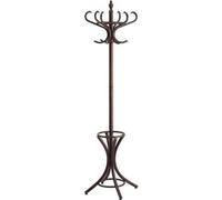 V-Part Bistro Coat Stand - Brown