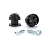 V PARTS M8x1,25 Bobbins Aluminum Black, black