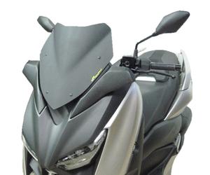 V PARTS Racing Windshield Smoked Yamaha Black X-Max 125, transparent