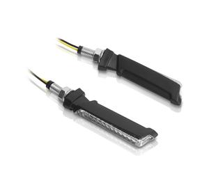 V PARTS Slim Hammer Sequential LED Indicator Set Clear Universal