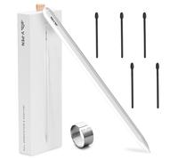 V-Pen EMR Stylus Remarkable 2 Pen Replacement with Digital Eraser + 5 Tips | 4096 Pressure Level Sensitivity & Palm Rejection | Digital Pen Marker Plus Compatible Kindle Scribe & Tablet Pen | White