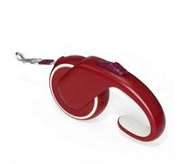 [V.PET.B.R]Retractable Dog Lead, Ergonomic Seahorse Silicone Handle, Heavy Duty Extending Tape with 360° Tangle-Free System, Quick Lock & Brake, Anti-Odour Walking Leash for Small Medium Dogs(A,5m)