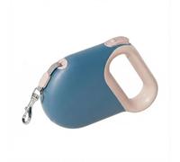 [V.PET.B.R]Retractable Dog Lead, Ergonomic Seahorse Silicone Handle, Heavy Duty Extending Tape with 360° Tangle-Free System, Quick Lock & Brake, Anti-Odour Walking Leash for Small Medium Dogs(O,5m)