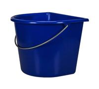 V-Plast Flat Back Bucket 15L - Navy Blue