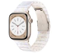V.R.HOPE Lightweight Modern Resin Strap Compatible with Apple Watch Strap Series 7/8/9/SE/10/11 46 mm 45 mm 44 mm 42 mm 41 mm 40 mm 38 mm Women Men for Apple Watch Ultra 3 2 1 49 mm Series 6/5/4/3/2/1