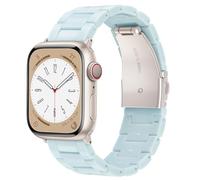 V.R.HOPE Lightweight Modern Resin Strap Compatible with Apple Watch Strap Series 7/8/9/SE/10/46 mm 45 mm 44 mm 42 mm 41 mm 40 mm 38 mm Women Men for Apple Watch Ultra 49 mm Series 6/5/4/3/2/1, 38mm