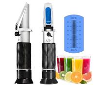 V·RESOURCING 0~32% Brix Meter Refractometer, Portable Hand Held Refractometer for Sugar Content Test