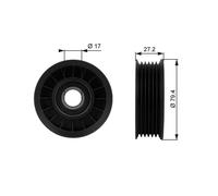Gates T38009 DriveAlign Idler