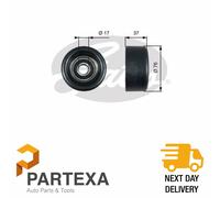 V-Ribbed Belt Deflection/Guide Pulley Fits Daimler Honda Jaguar GATES T38028