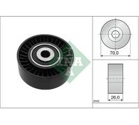 V-Ribbed Belt Deflection/Guide Pulley Fits Ford Jaguar Land Rover INA 532054410