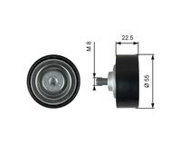 GATES T36767 Deflection / Guide Pulley, v-ribbed belt