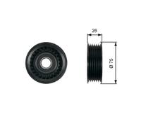 Gates T36476 DriveAlign Idler