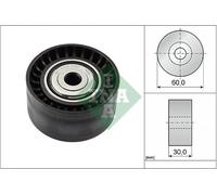 Aux Belt Idler Pulley fits NISSAN NP300 D231 2.3D 2015 on Guide Deflection INA