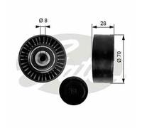 V-RIBBED BELT DEFLECTION GUIDE PULLEY GATES OE QUALITY REPLACEMENT T36248