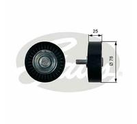 V-RIBBED BELT DEFLECTION GUIDE PULLEY GATES OE QUALITY REPLACEMENT T36412