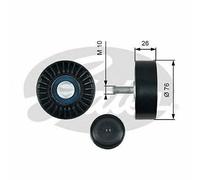 V-RIBBED BELT DEFLECTION GUIDE PULLEY GATES OE QUALITY REPLACEMENT T36485