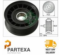 V-Ribbed Belt Deflection/Guide Pulley Replacement Fits Ford Volvo INA 532064910