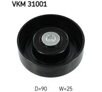SKF VKM 31001 Deflection / guide pulley, V-ribbed belt