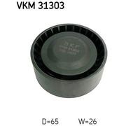 SKF Idler Pulley for Audi A8 TDi Quattro LWB CTBA 3.0 Litre Dec 2013-Dec 2018