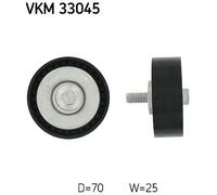SKF VKM 33045 Deflection / guide pulley, V-ribbed belt