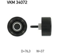SKF Idler Pulley for Ford Transit TDdi FXFA 2.4 Litre April 2004 to August 2006