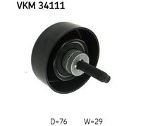 SKF VKM 34111 Deflection / Guide Pulley, v-ribbed belt