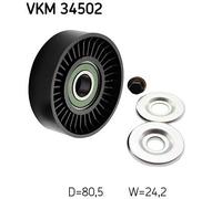 SKF VKM 34502 Deflection / guide pulley, V-ribbed belt
