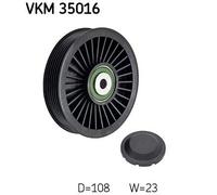 SKF VKM 35016 Deflection / Guide Pulley, v-ribbed belt