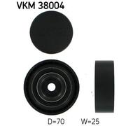 SKF VKM 38004 Deflection / guide pulley, V-ribbed belt
