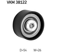 V-Ribbed Belt Deflection/Guide Pulley SKF VKM 38122 Fits Mercedes-Benz Sprinter