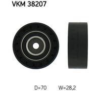 SKF VKM 38207 Deflection / guide pulley, V-ribbed belt