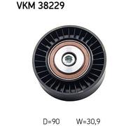 SKF VKM 38229 Deflection / Guide Pulley, v-ribbed belt