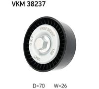 SKF VKM 38237 Deflection / guide pulley, V-ribbed belt
