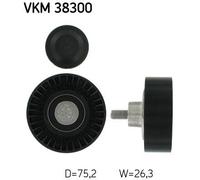 V-Ribbed Belt Deflection/Guide Pulley SKF VKM 38300 Fits BMW 5 Series 7 Series