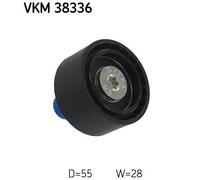 V-Ribbed Belt Deflection/Guide Pulley SKF VKM 38336 Fits BMW 1 Series 3 Series