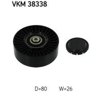 SKF VKM 38338 Deflection / Guide Pulley, v-ribbed belt
