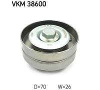 SKF VKM 38600 Deflection / Guide Pulley, v-ribbed belt
