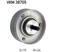 V-Ribbed Belt Deflection/Guide Pulley SKF VKM 38705 Fits Mini Mini Diameter 70mm