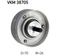 V-Ribbed Belt Deflection/Guide Pulley SKF VKM 38705 Fits Mini Mini Diameter 70mm