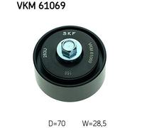 SKF VKM 61069 Deflection / Guide Pulley, v-ribbed belt
