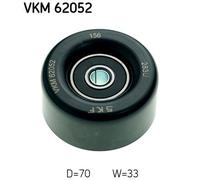 V-Ribbed Belt Deflection/Guide Pulley SKF VKM 62052 Fits Nissan Navara NT400
